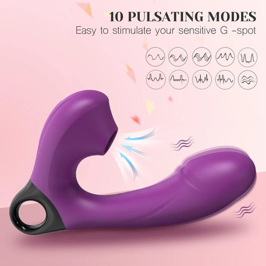 Powerful Dildo Vibrator Female Masturbator G Spot