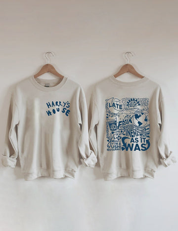 Women's Vintage Harrys House Print Sweatshirt