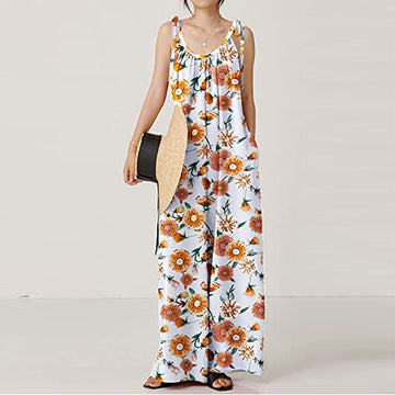 Sling Loose Casual Jumpsuit